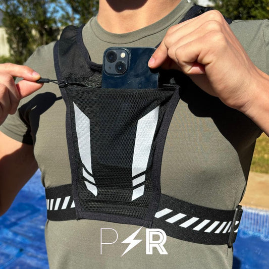 PedalEdge RunPro Vest – Hydratatie & Veiligheid in Eén