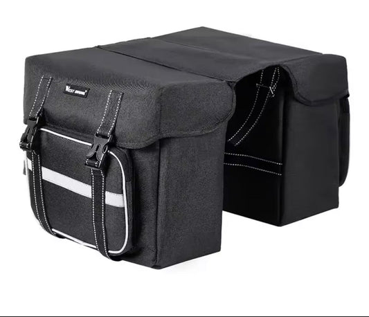 Dubbele Fietstas – Waterafstotend & Slijtvast – Met Reflectie